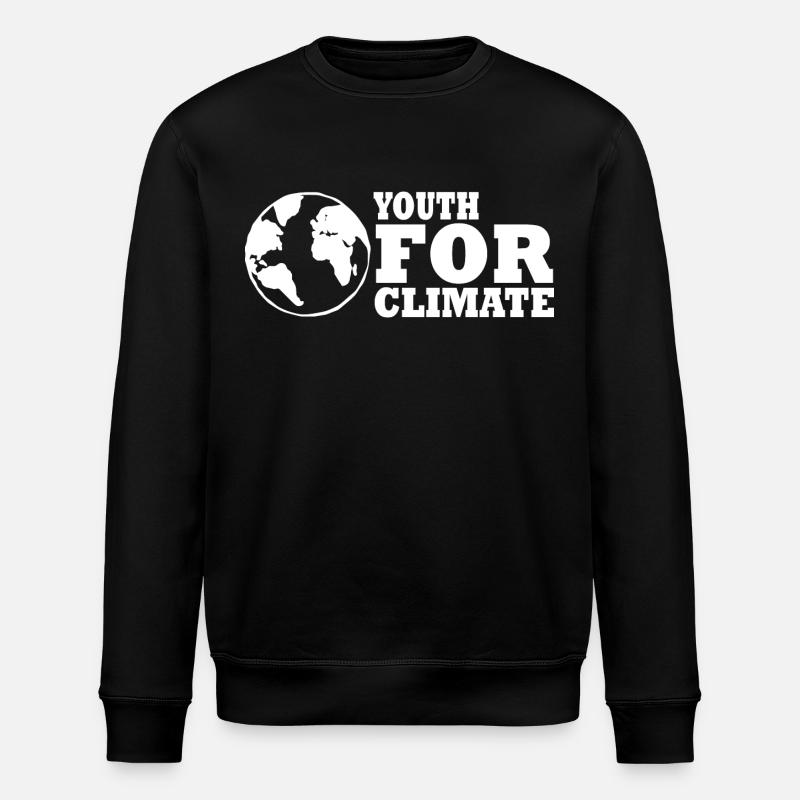 Youth for climate - Stanley/Stella Unisex Bio-Sweatshirt ROLLER - Schwarz
