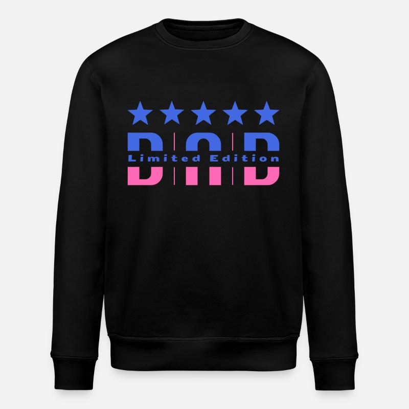 Papa Limited Edition - Stanley/Stella Unisex Bio-Sweatshirt ROLLER - Schwarz