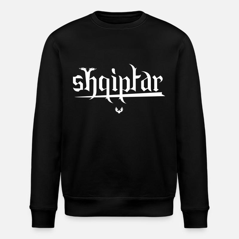 shqiptar_albaspirit - Stanley/Stella Unisex Bio-Sweatshirt ROLLER - Schwarz
