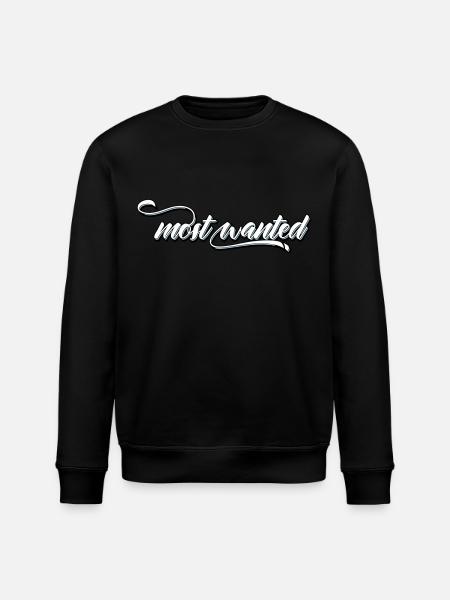 most wanted - Stanley/Stella ROLLER Unisex Organic Sweatshirt - black
