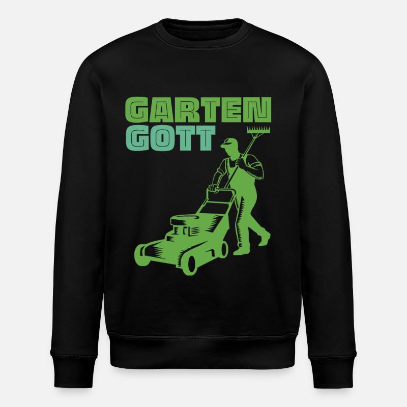 Dieu du jardin - Sweat bio ROLLER Stanley/Stella Unisexe - noir