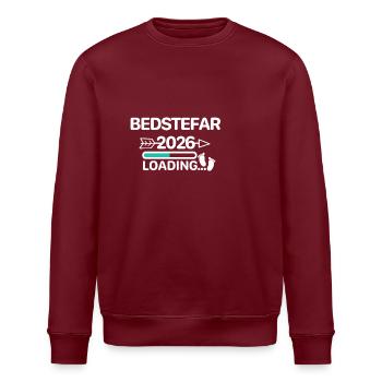 Opa 2026 danisch - Stanley/Stella Unisex Bio-Sweatshirt ROLLER - Burgunderrot - Vorne - Nik (191cm)