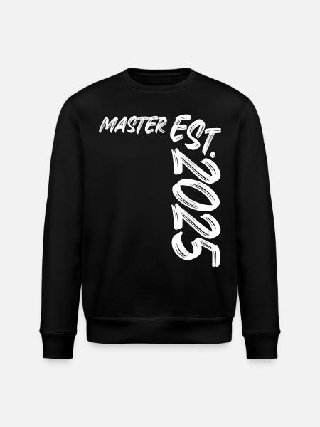 Master Est. 2025 - Stanley/Stella ROLLER Unisex Organic Sweatshirt - black