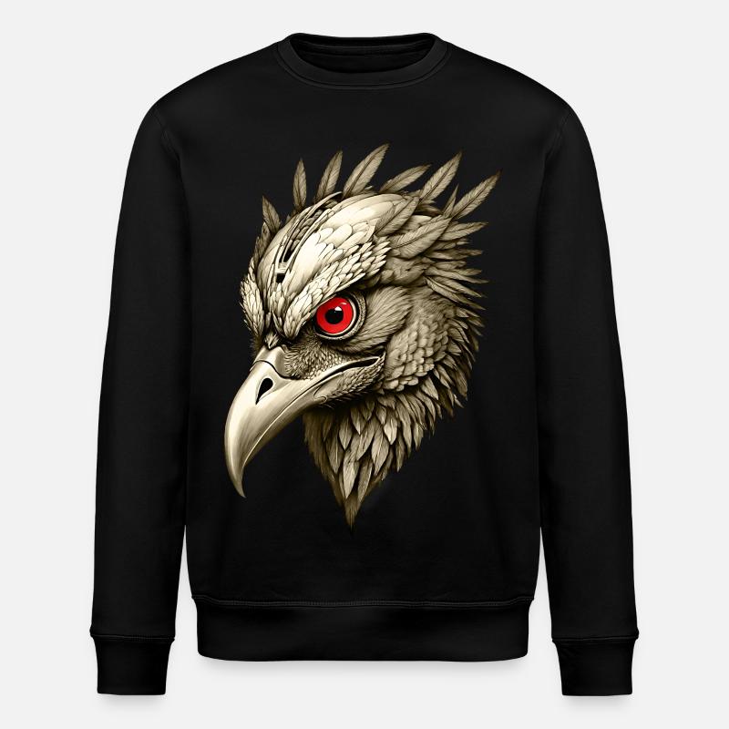 The Bird - Stanley/Stella Unisex Bio-Sweatshirt ROLLER - Schwarz