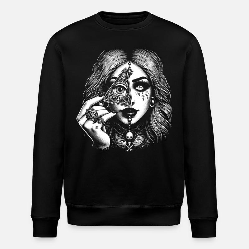 Ouija - Stanley/Stella Unisex Bio-Sweatshirt ROLLER - Schwarz