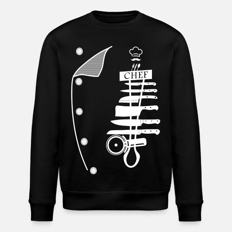 Cuire - Sweat bio ROLLER Stanley/Stella Unisexe - noir