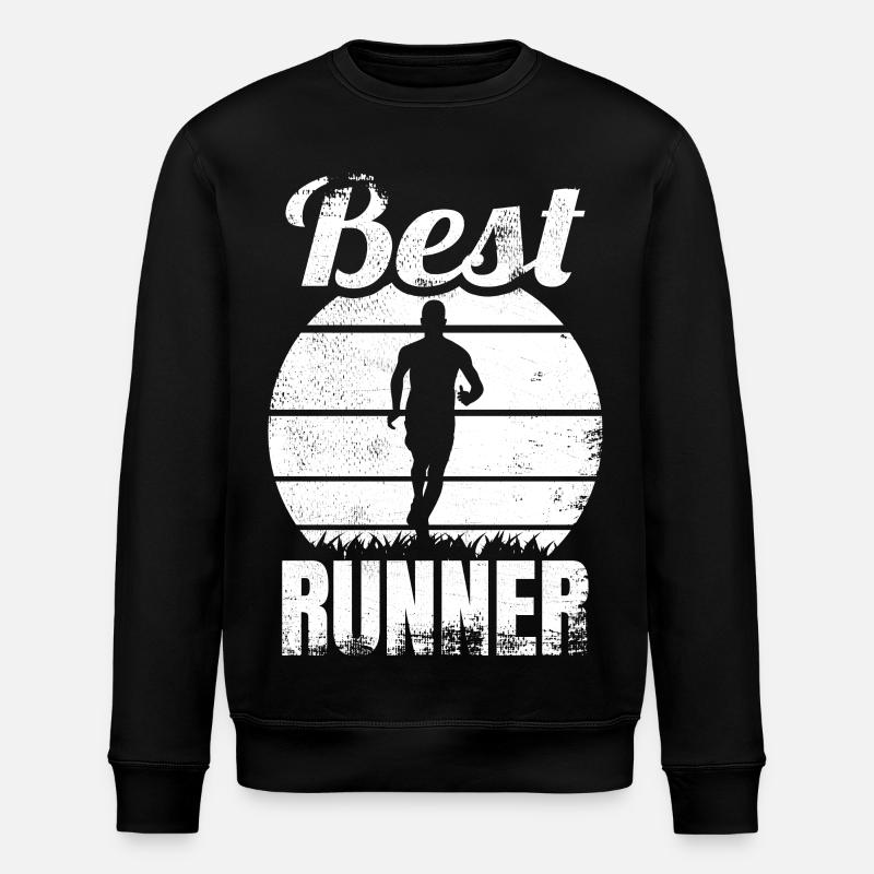 Best Runner - Stanley/Stella ROLLER Unisex Organic Sweatshirt - black