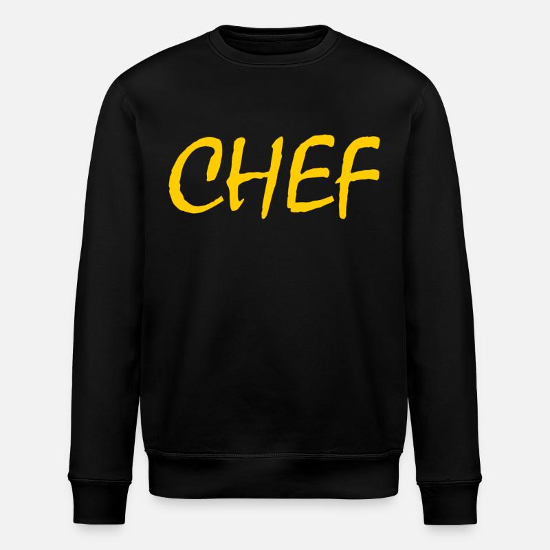 Chef - Stanley/Stella ROLLER Unisex Organic Sweatshirt - black
