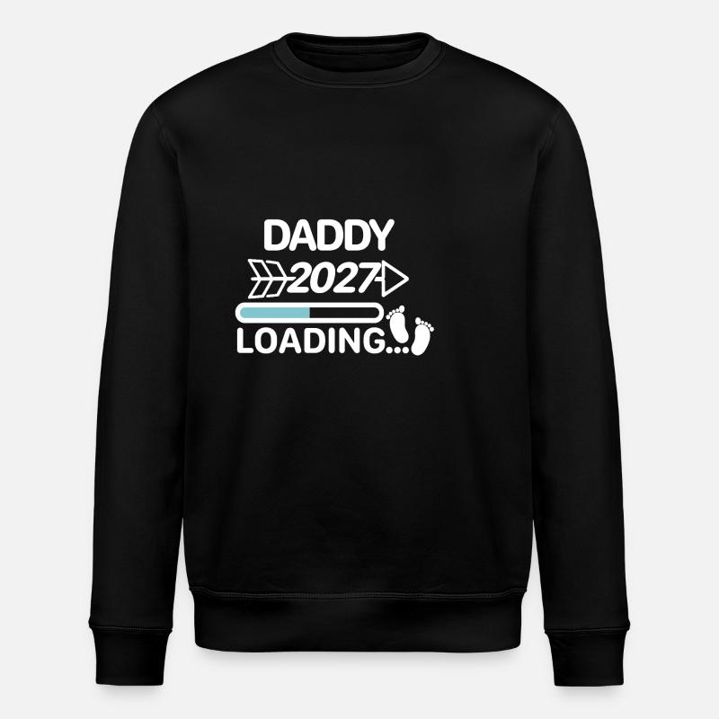 Daddy 2027 - Stanley/Stella ROLLER Unisex Organic Sweatshirt - black