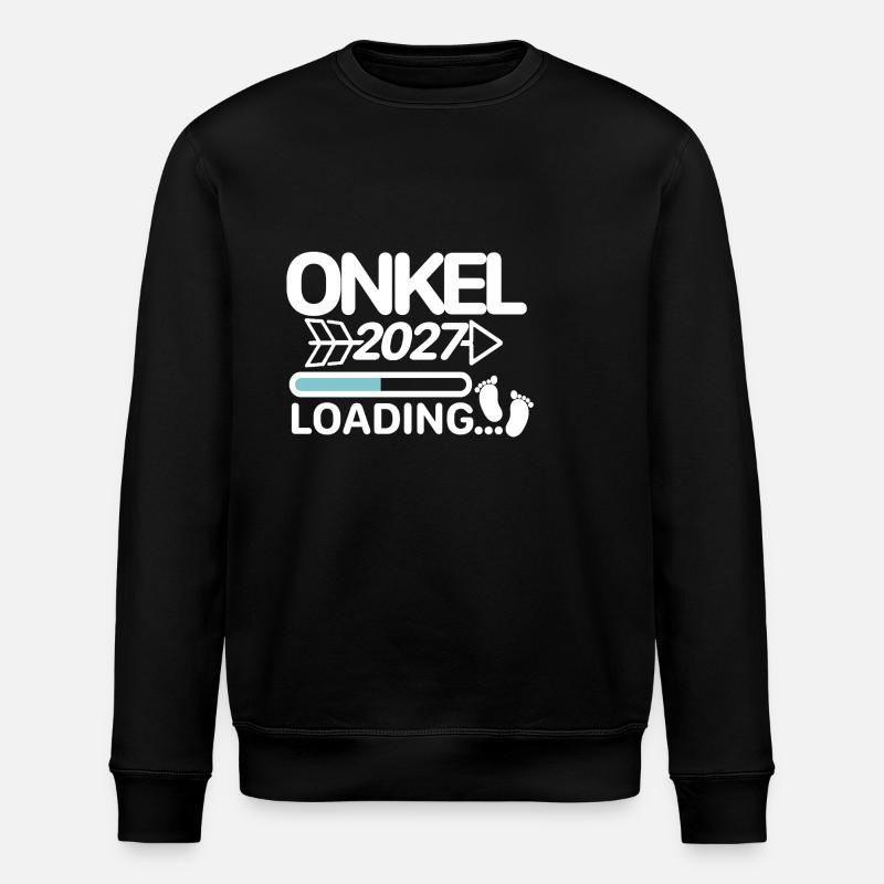 Onkel 2027 - Stanley/Stella Unisex Bio-Sweatshirt ROLLER - Schwarz