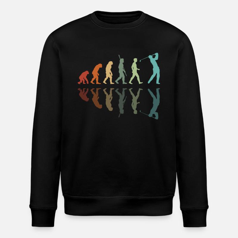 Golf Évolution - Golfer Évolution - Sweat bio ROLLER Stanley/Stella Unisexe - noir