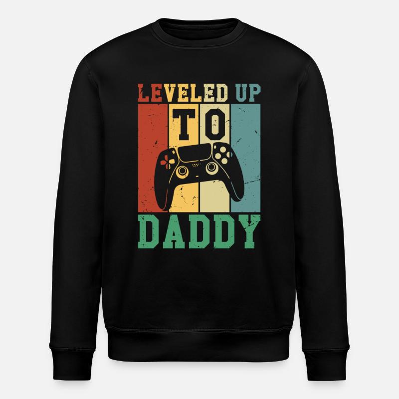 De niveau supérieur à papa - Sweat bio ROLLER Stanley/Stella Unisexe - noir