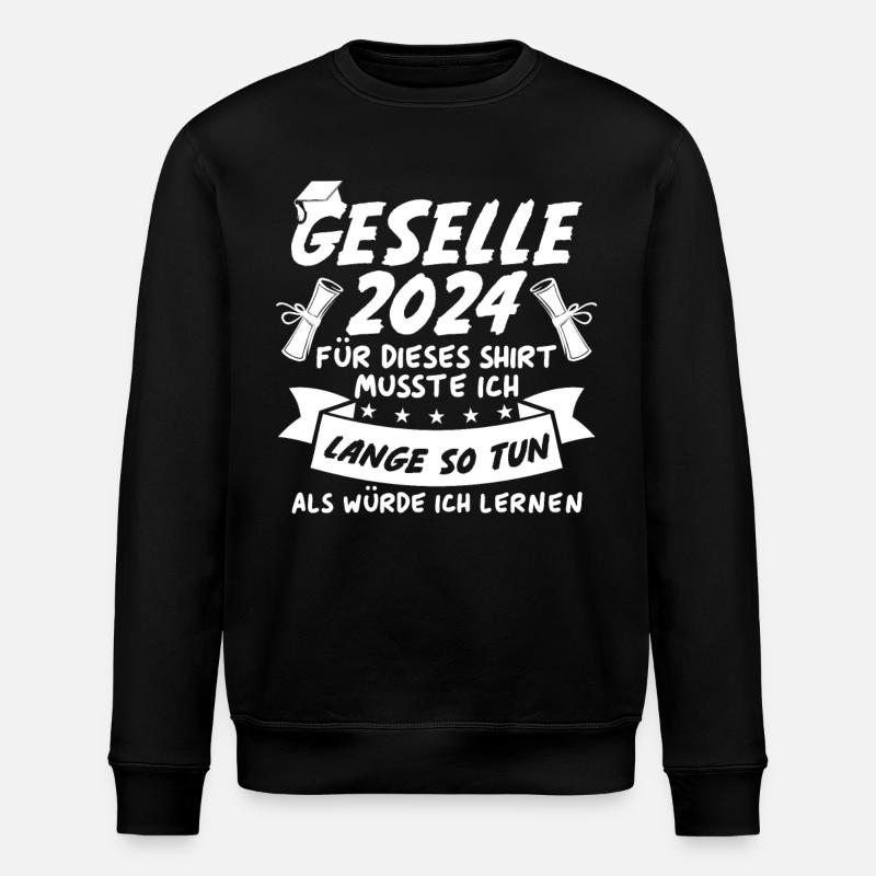 Geselle 2024 - Stanley/Stella Unisex Bio-Sweatshirt ROLLER - Schwarz