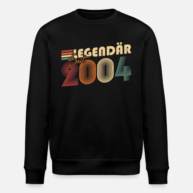 Legendär seit 2004 - Stanley/Stella Unisex Bio-Sweatshirt ROLLER - Schwarz