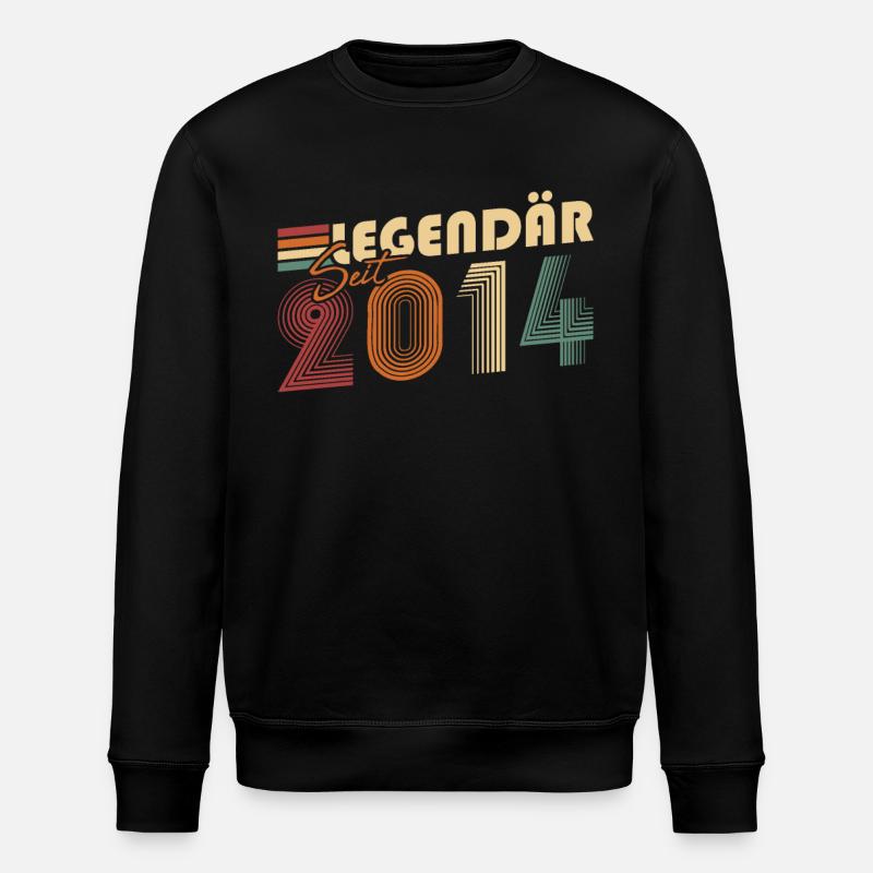 Legendary since 2014 - Stanley/Stella ROLLER Unisex Organic Sweatshirt - black