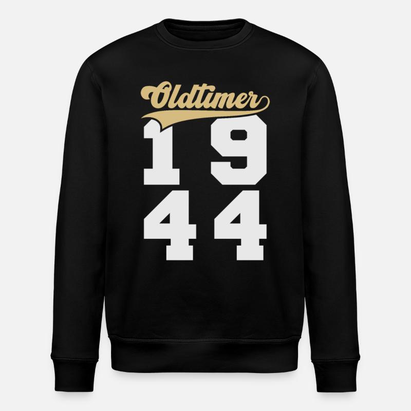 Oldtimer 1944 - Stanley/Stella Unisex Bio-Sweatshirt ROLLER - Schwarz