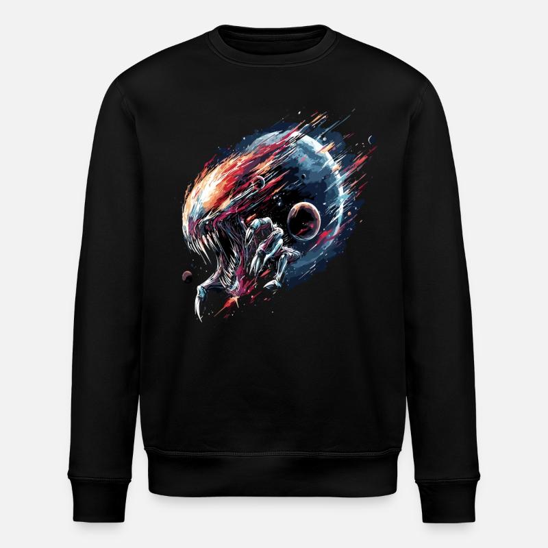 Alien Creature Planète Science-fiction - Sweat bio ROLLER Stanley/Stella Unisexe - noir