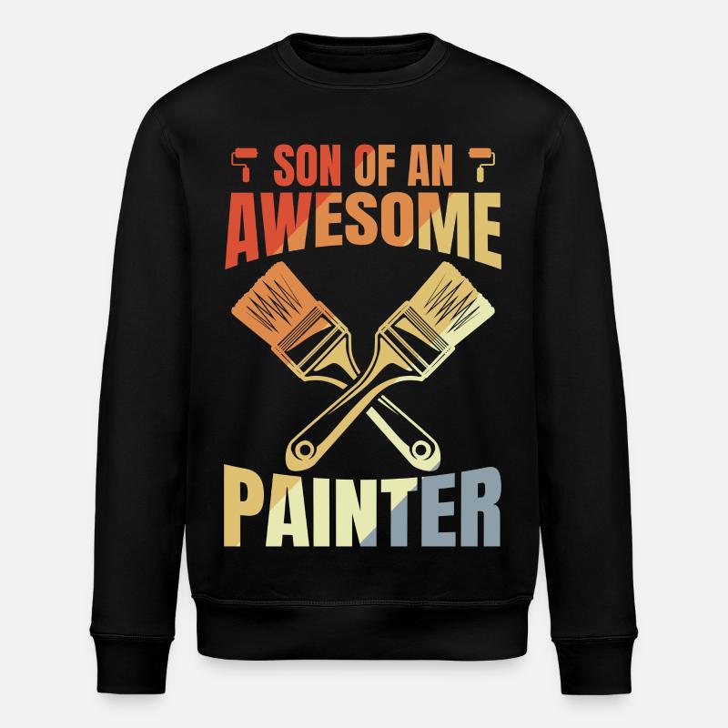 Fils d’un grand peintre - Sweat bio ROLLER Stanley/Stella Unisexe - noir