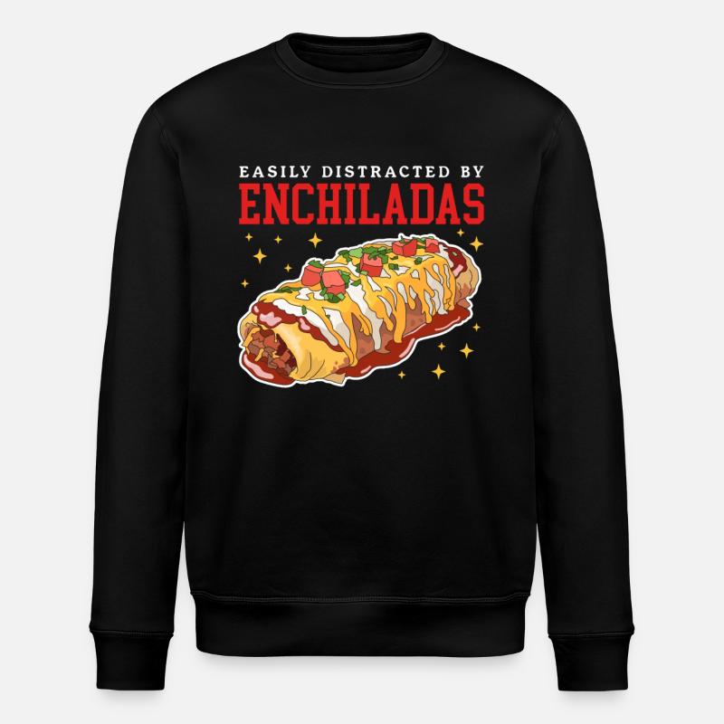 Enchilada Cadeau d’enchiladas mexicaines - Sweat bio ROLLER Stanley/Stella Unisexe - noir