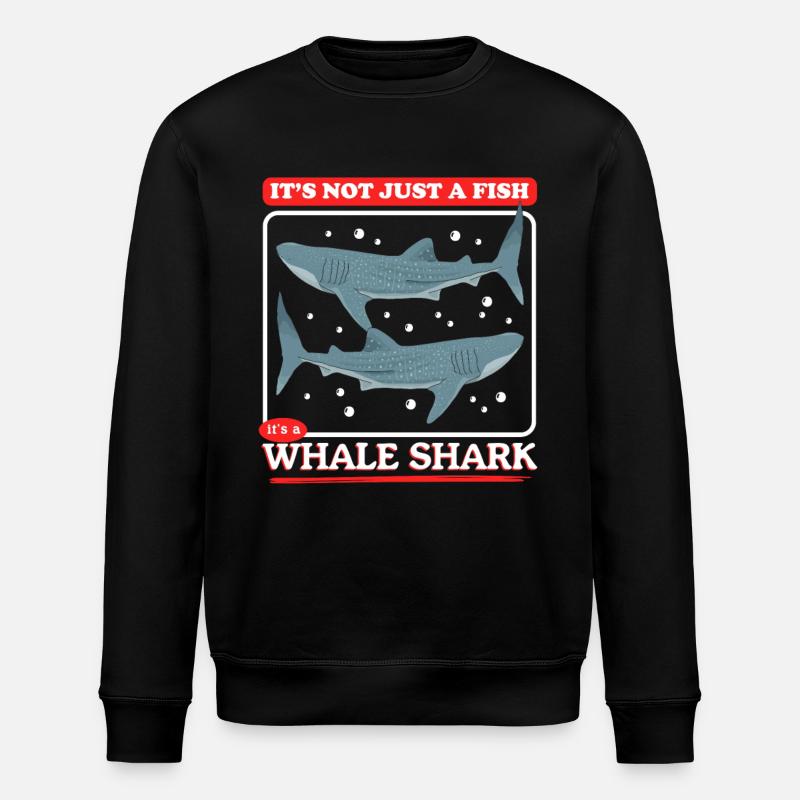 Requin-baleine Requin-baleine Requin-baleine Cadeau - Sweat bio ROLLER Stanley/Stella Unisexe - noir