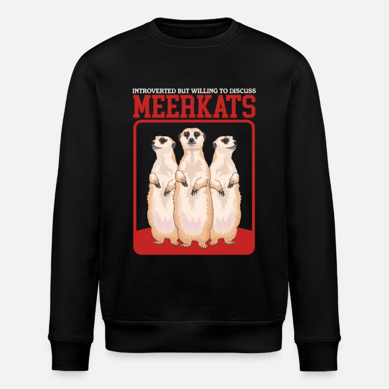 Suricates cool suricates - Sweat bio ROLLER Stanley/Stella Unisexe - noir