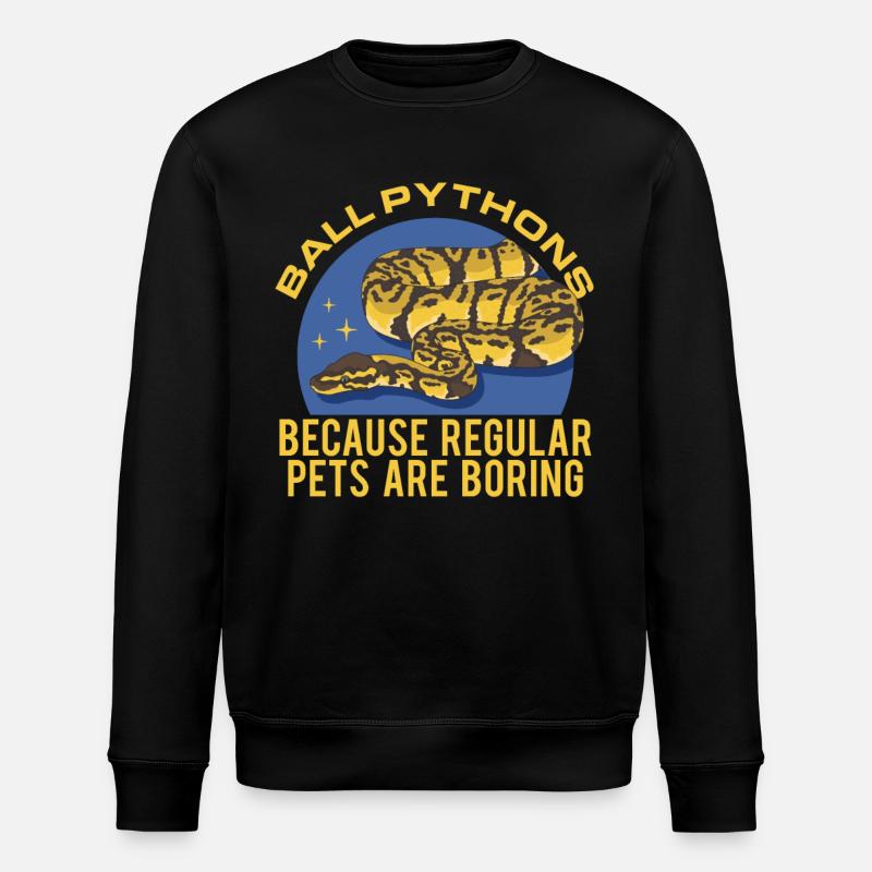 Roi Python Serpents Python Cadeau - Sweat bio ROLLER Stanley/Stella Unisexe - noir