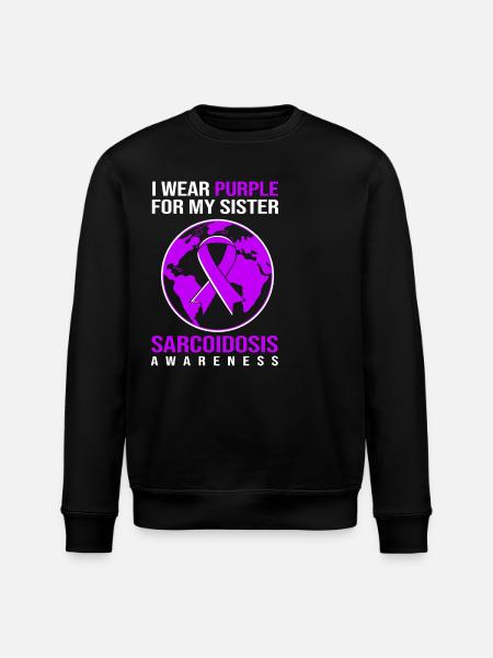 Sarcoidosis Nurse - Stanley/Stella ROLLER Unisex Organic Sweatshirt - black