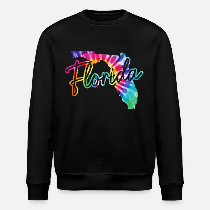 Florida Souvenir USA Amerika - Stanley/Stella Unisex Bio-Sweatshirt ROLLER - Schwarz