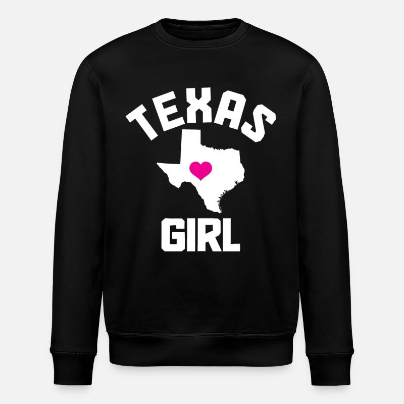 Texas - Sweat bio ROLLER Stanley/Stella Unisexe - noir