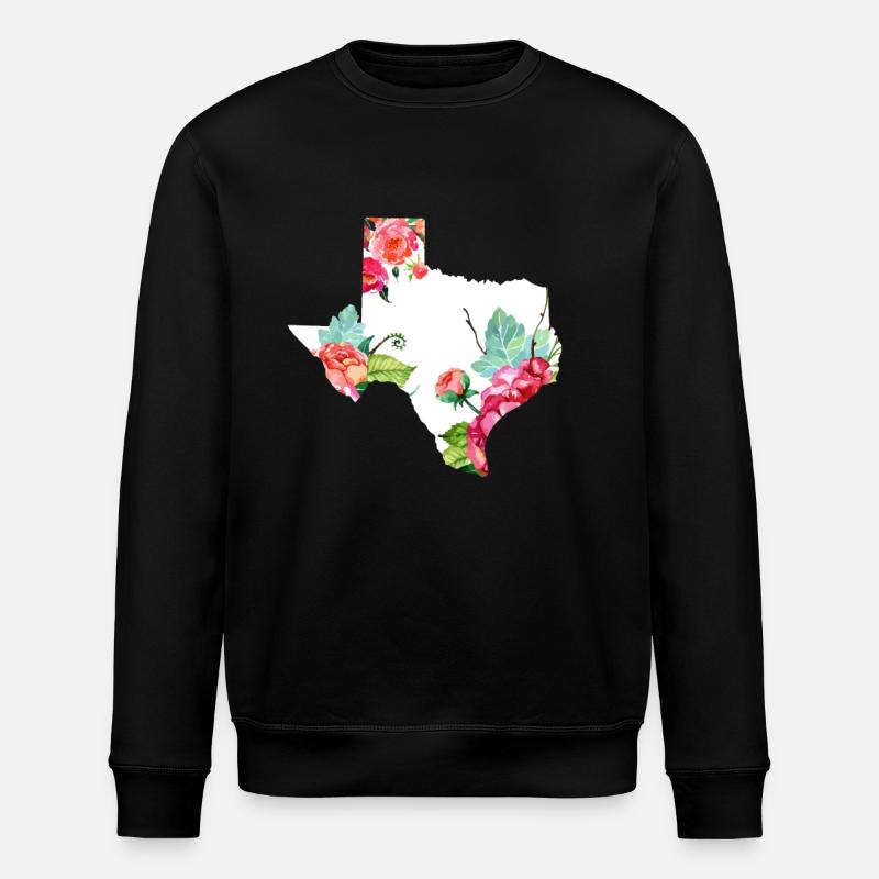 Texas - Stanley/Stella Unisex Bio-Sweatshirt ROLLER - Schwarz