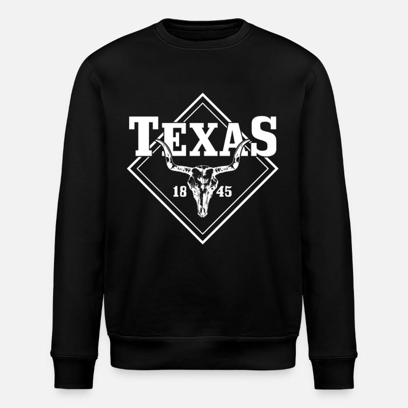 Texas - Sweat bio ROLLER Stanley/Stella Unisexe - noir