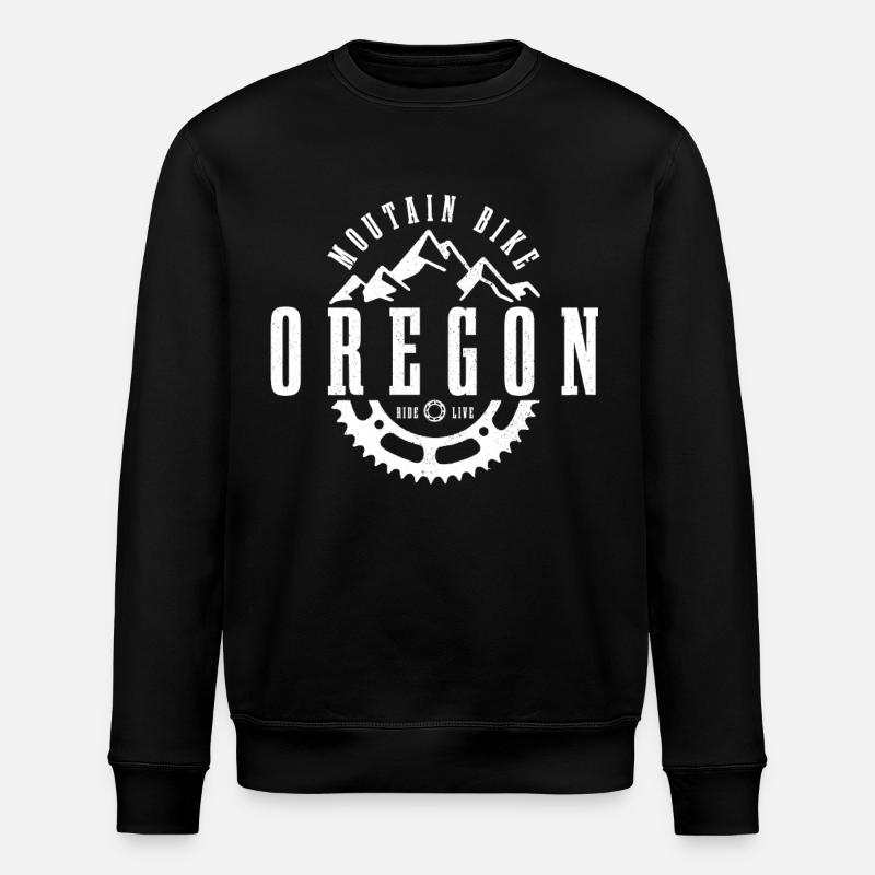 Oregon - Stanley/Stella Unisex Bio-Sweatshirt ROLLER - Schwarz
