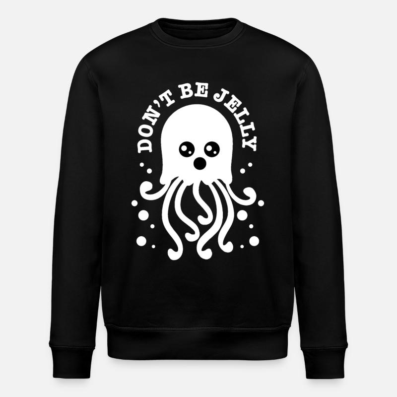 Cadeau de méduse - Sweat bio ROLLER Stanley/Stella Unisexe - noir