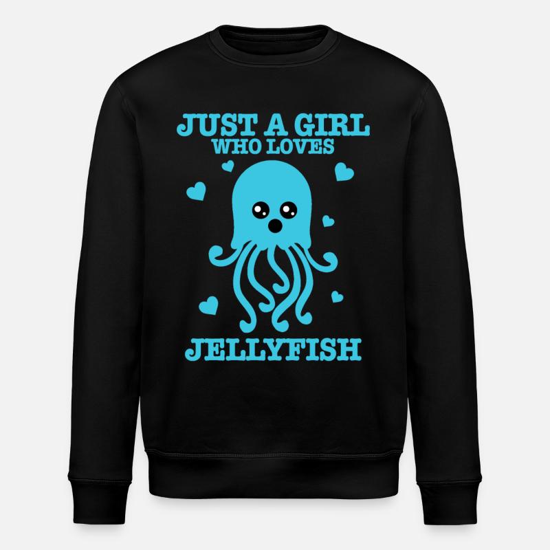 Cadeau de méduse - Sweat bio ROLLER Stanley/Stella Unisexe - noir