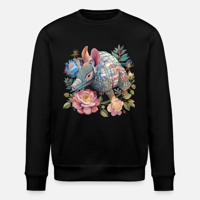 Gürteltier - Stanley/Stella Unisex Bio-Sweatshirt ROLLER - Schwarz