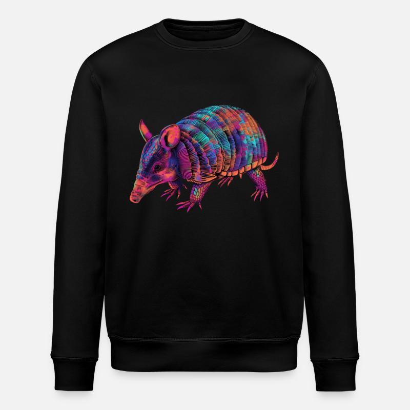 Gürteltier - Stanley/Stella Unisex Bio-Sweatshirt ROLLER - Schwarz