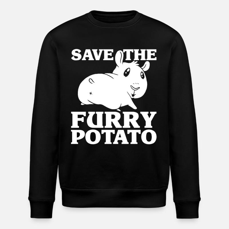 Cobaye - Sweat bio ROLLER Stanley/Stella Unisexe - noir