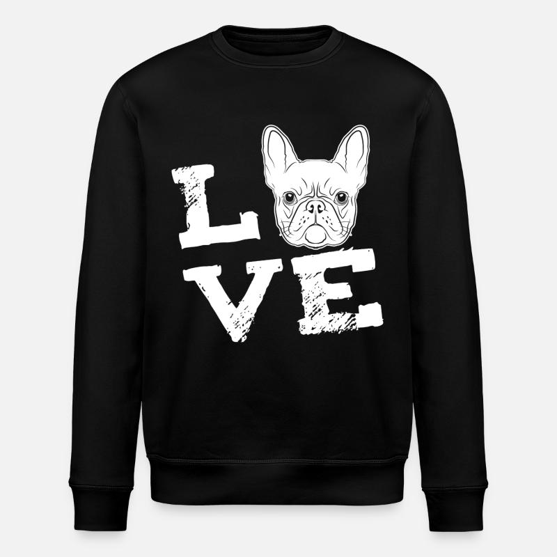 Bouledogue Français - bouledogue Français - l’ - Sweat bio ROLLER Stanley/Stella Unisexe - noir
