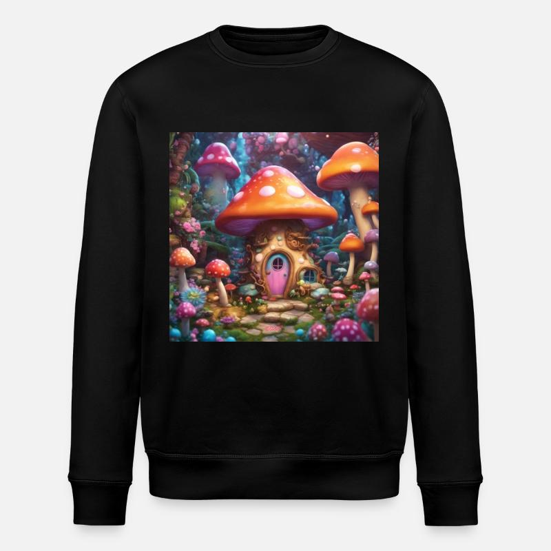 Vie champi - Sweat bio ROLLER Stanley/Stella Unisexe - noir