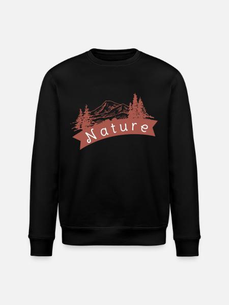 Nature - Sweat bio ROLLER Stanley/Stella Unisexe - noir