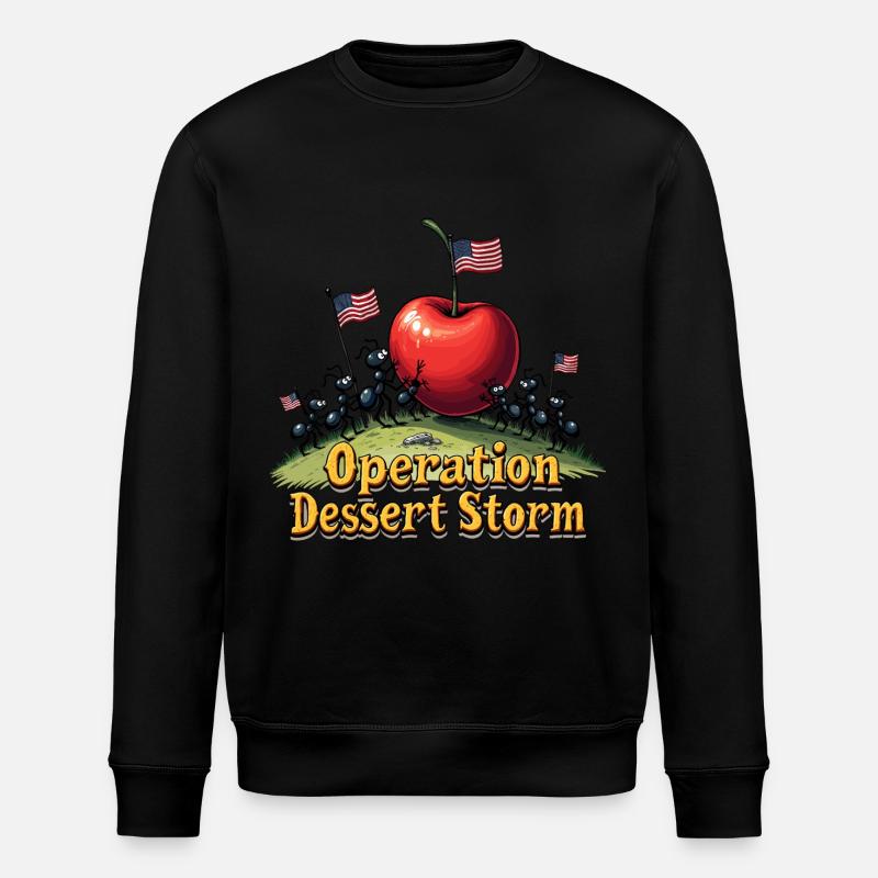 Opération Tempête de Desserts - Sweat bio ROLLER Stanley/Stella Unisexe - noir