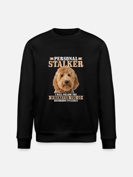 Goldendoodle Dog The Dood Gift - Stanley/Stella ROLLER Unisex Organic Sweatshirt - black
