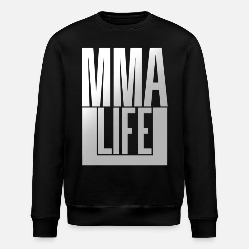 MMA Life - Stanley/Stella ROLLER Unisex Organic Sweatshirt - black