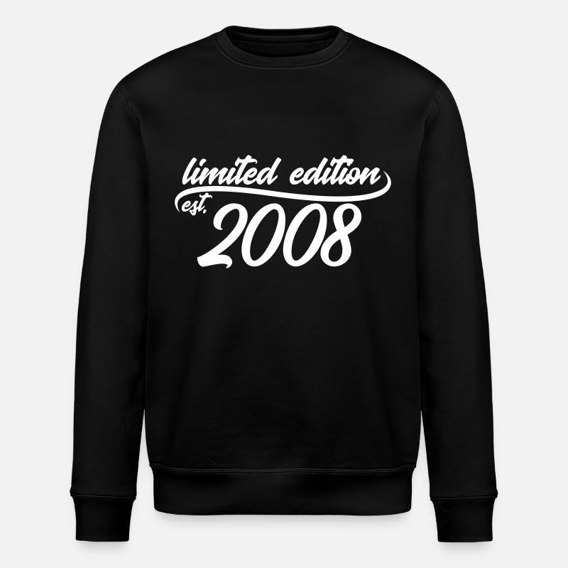 Limited Edition est 2008 - Stanley/Stella ROLLER Unisex Organic Sweatshirt - black