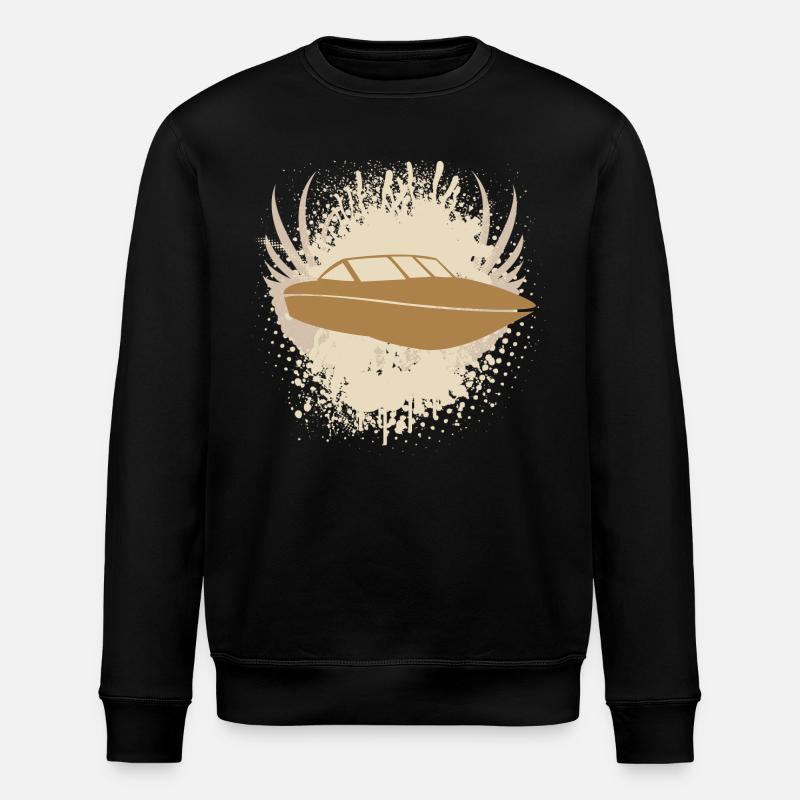 Vector background de - Stanley/Stella Unisex Bio-Sweatshirt ROLLER - Schwarz