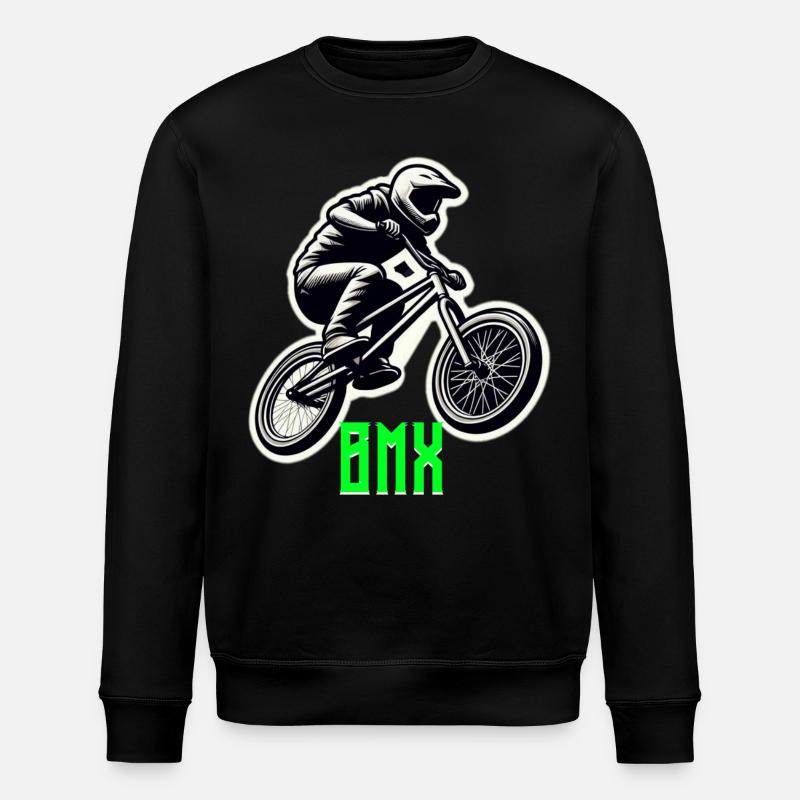 Vélo BMX - Sweat bio ROLLER Stanley/Stella Unisexe - noir