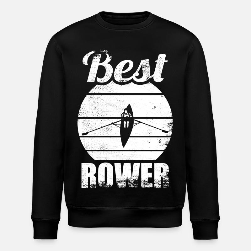 Ruderer - Stanley/Stella Unisex Bio-Sweatshirt ROLLER - Schwarz