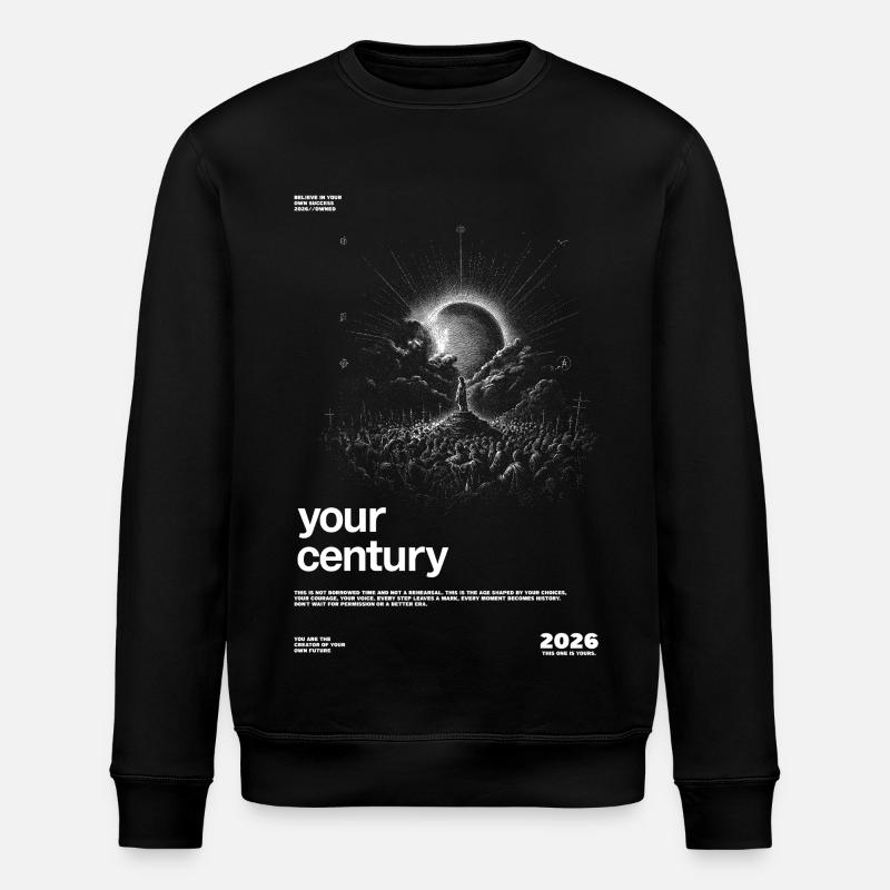 Your Century Explosion - Stanley/Stella Unisex Bio-Sweatshirt ROLLER - Schwarz