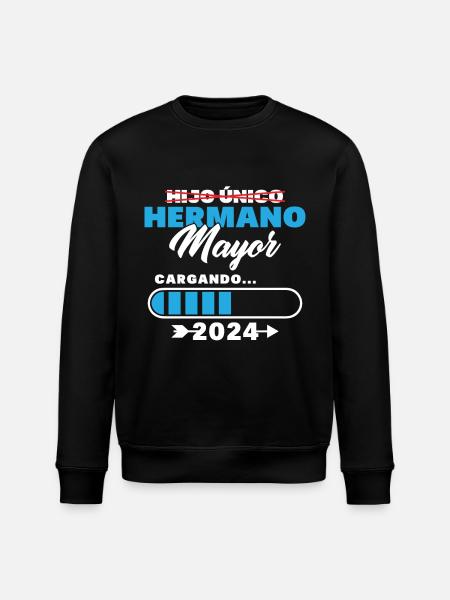 Only Child Big Brother 2024 - Stanley/Stella ROLLER Unisex Organic Sweatshirt - black