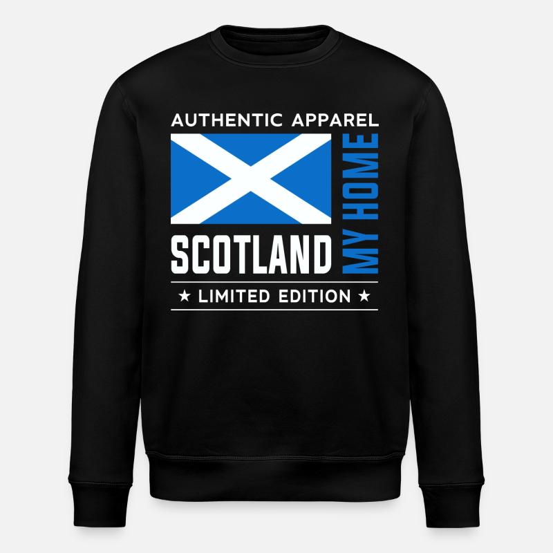 Écosse - Sweat bio ROLLER Stanley/Stella Unisexe - noir